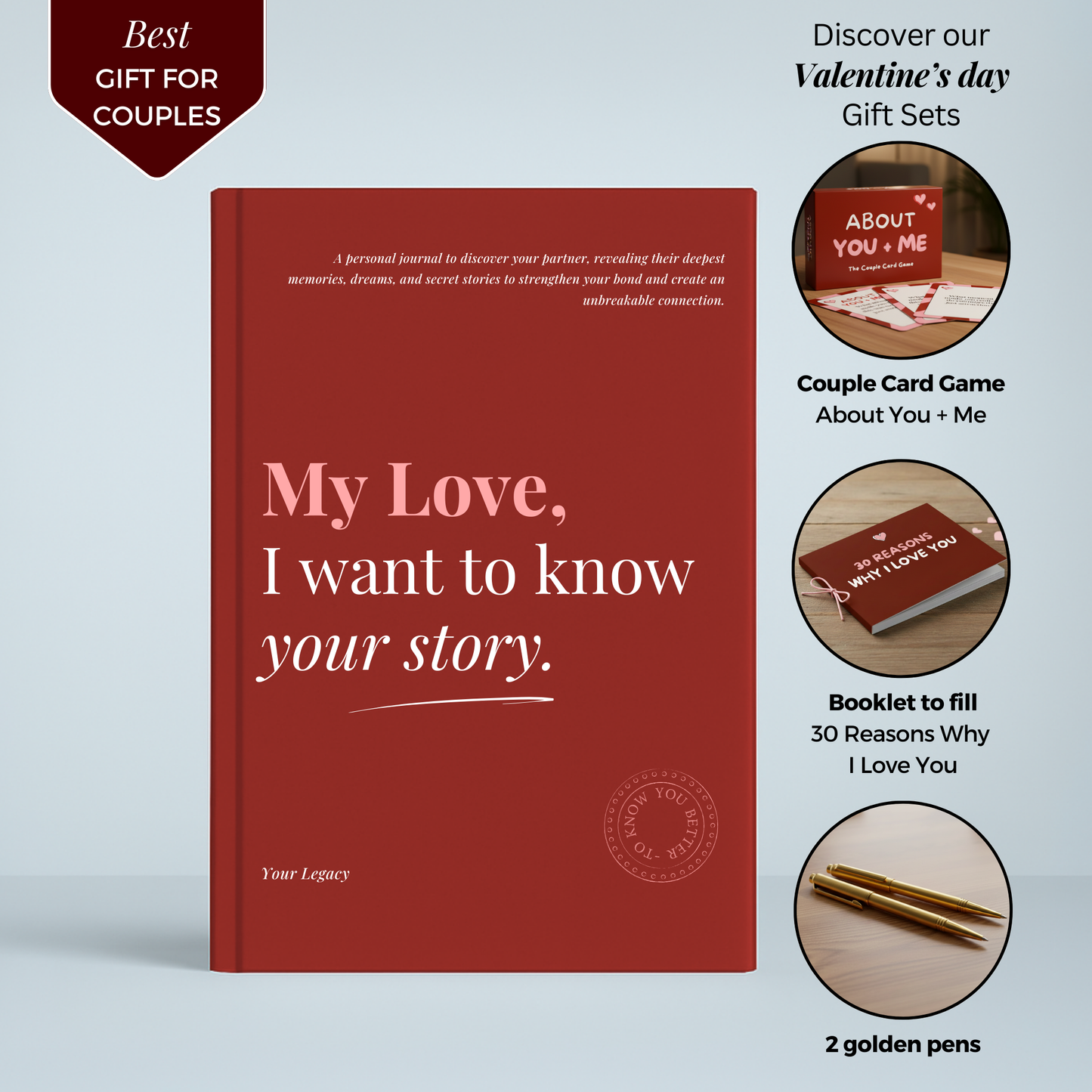Your Legacy™ – Couple Story Journal