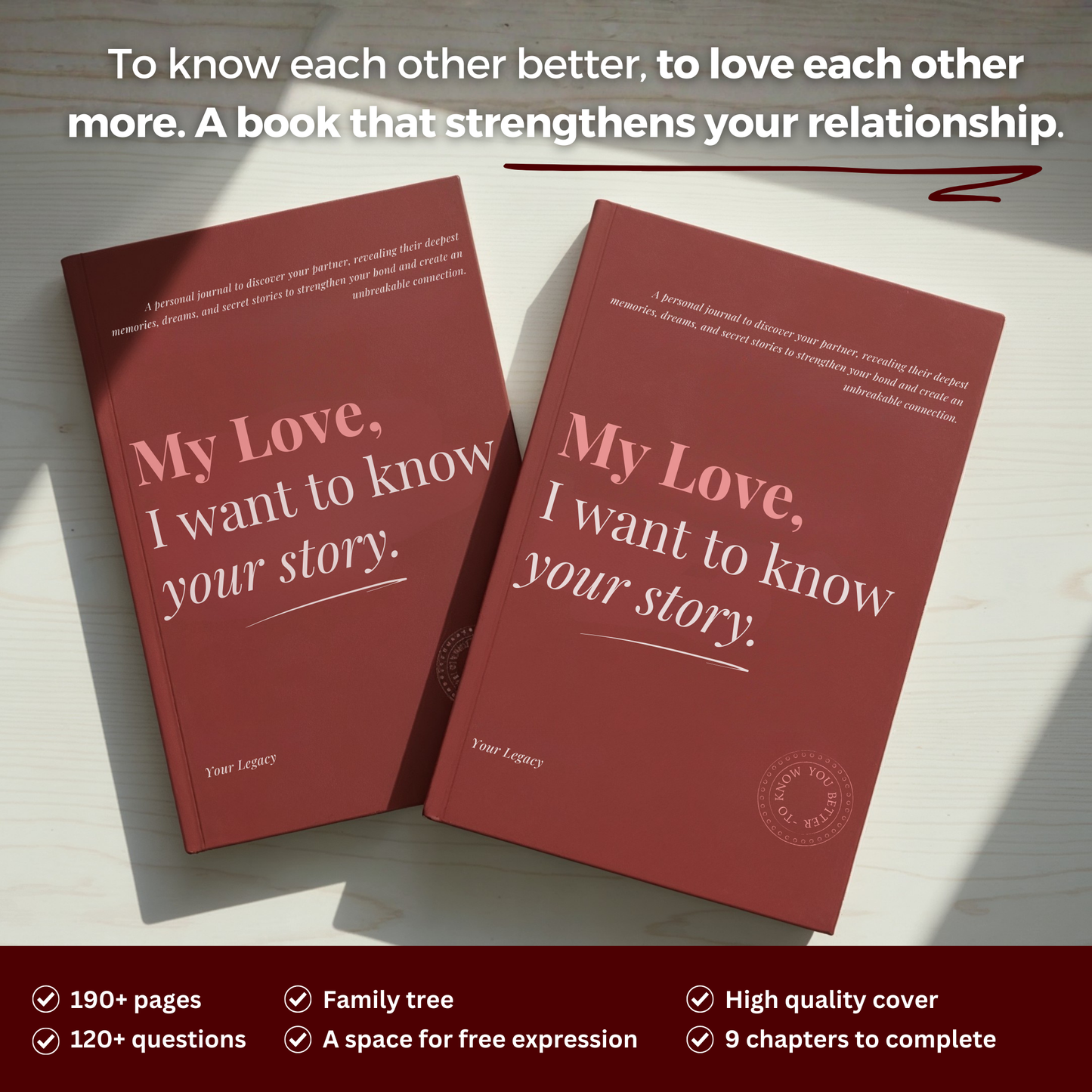 Your Legacy™ – Couple Story Journal