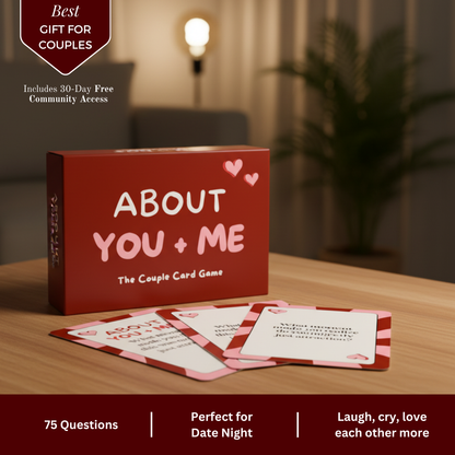 About You + Me™ Couple Card Game