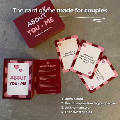 About You + Me™ Couple Card Game