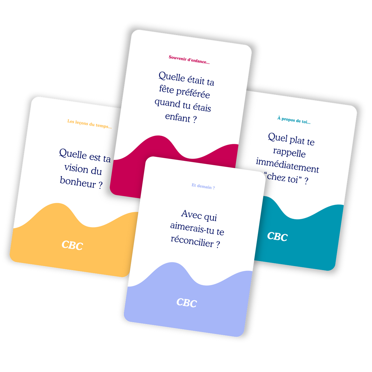 Dis-moi tout! Jeu de carte Familial (160 cartes)- Imprimable