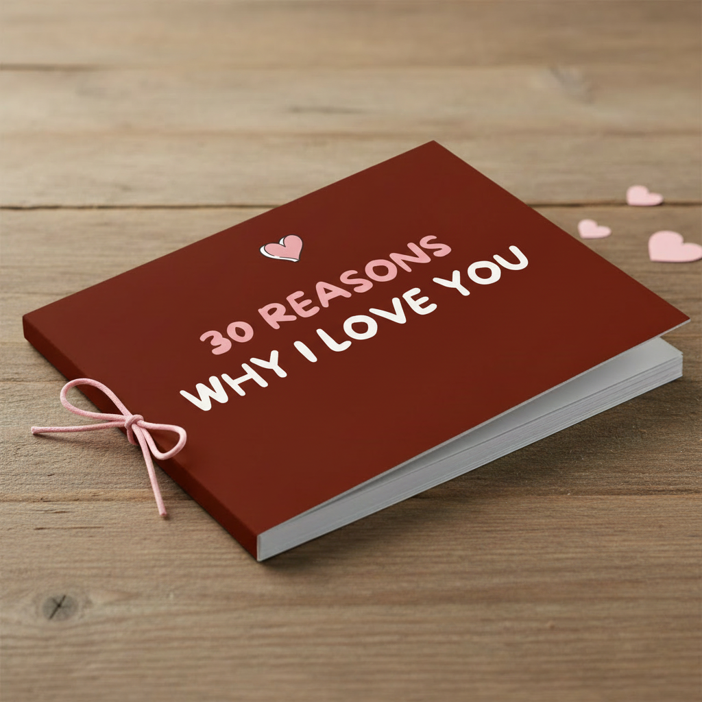 Booklet : 30 Reasons Why I Love You
