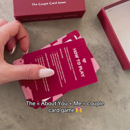 About You + Me™ Couple Card Game